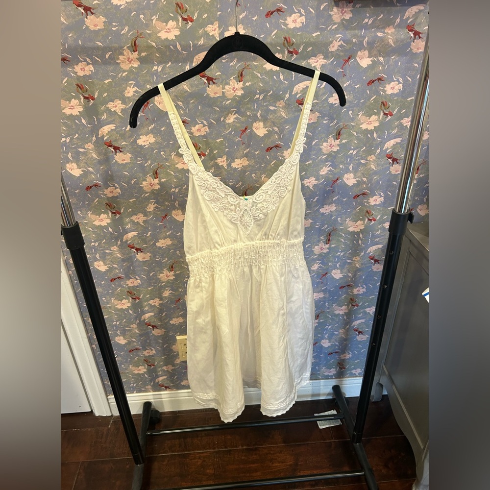 NWT Calypso for Target Chic White Lace Chemise Sun dress